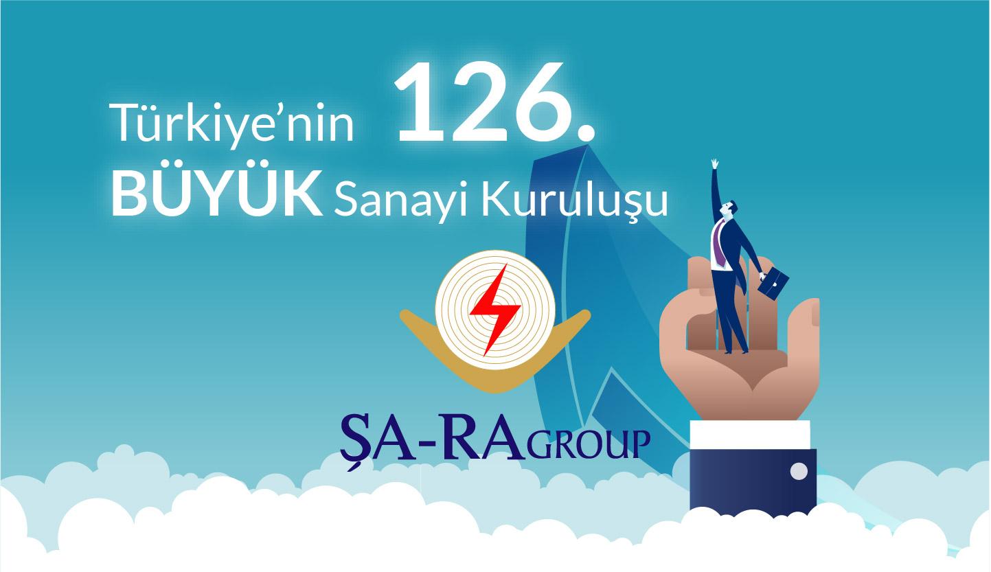 ŞA-RA TÜRKİYE’NİN EN BÜYÜK 126. SANAYİ KURULUŞU